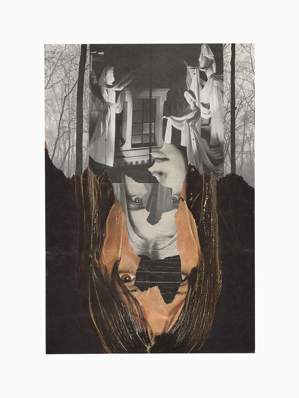 Spirit Crash
(25,5 cm x 33,5 cm), collage on paper, 2018 