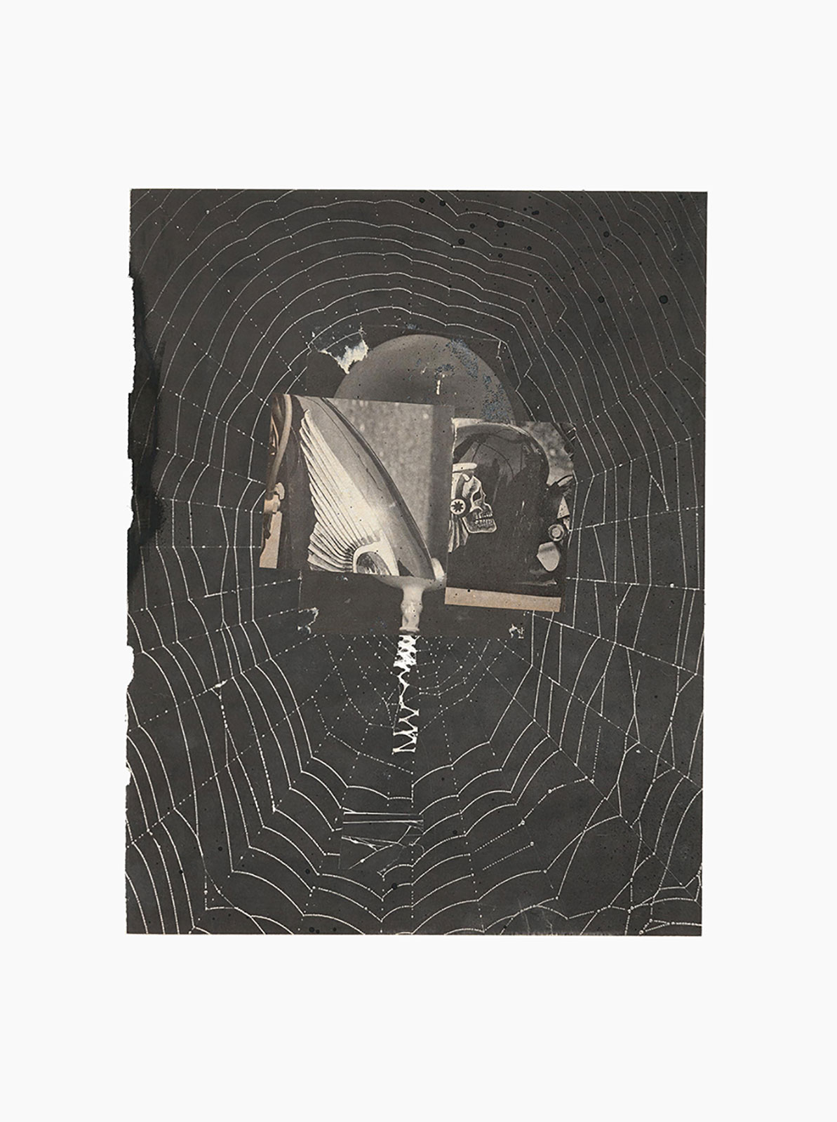 Gutter Magik series
(25,5 cm x 36 cm), acrylic, collage on paper, 2015 