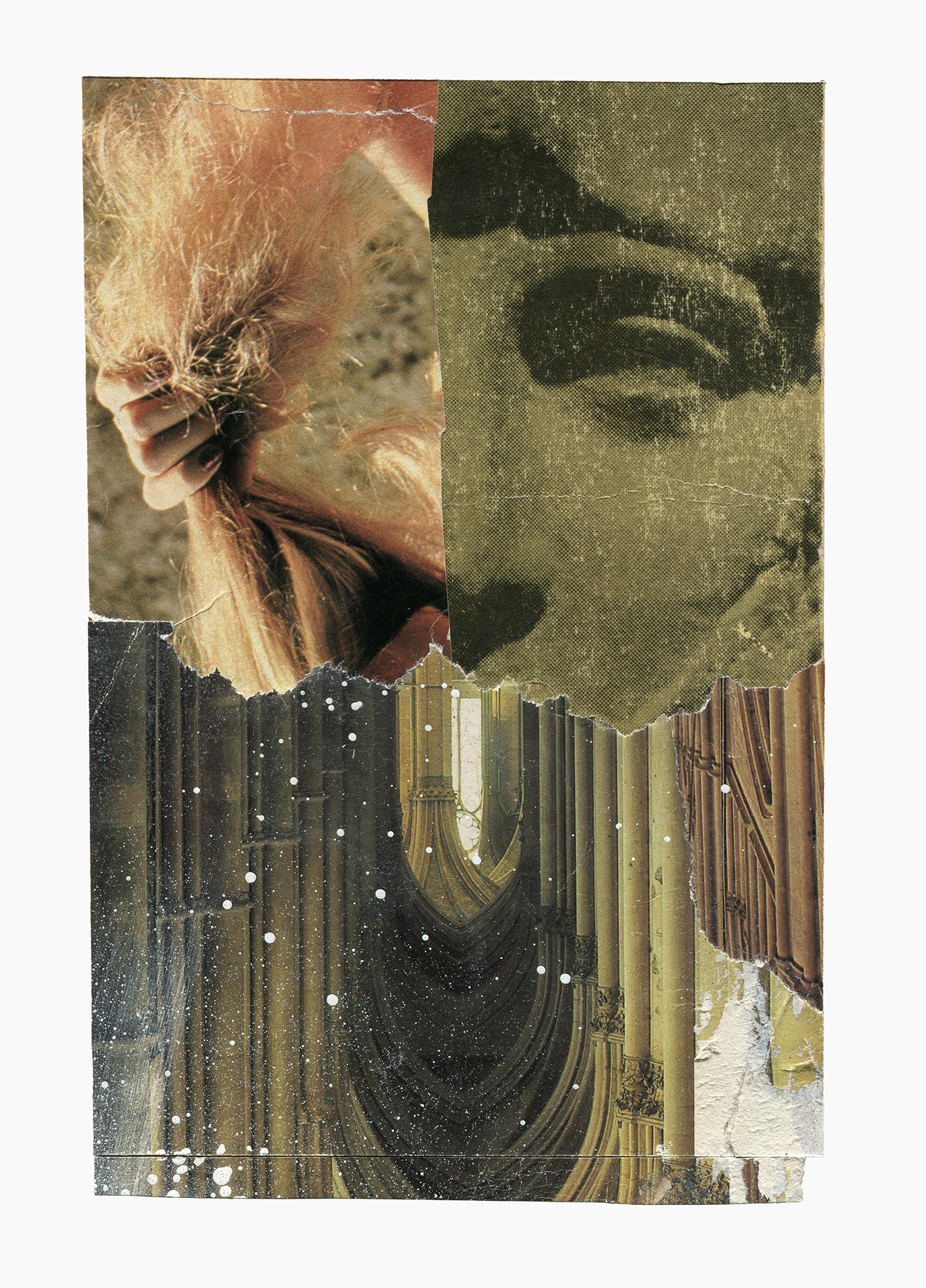 Cathedral Soul series
(15 cm x 21 cm), collage, acrylic on paper, 2019 