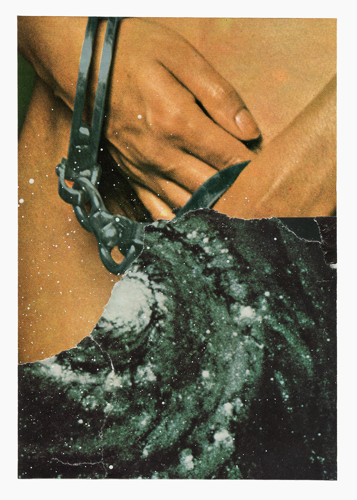 Cathedral Soul series
(15 cm x 21 cm), collage, acrylic on paper, 2020
 