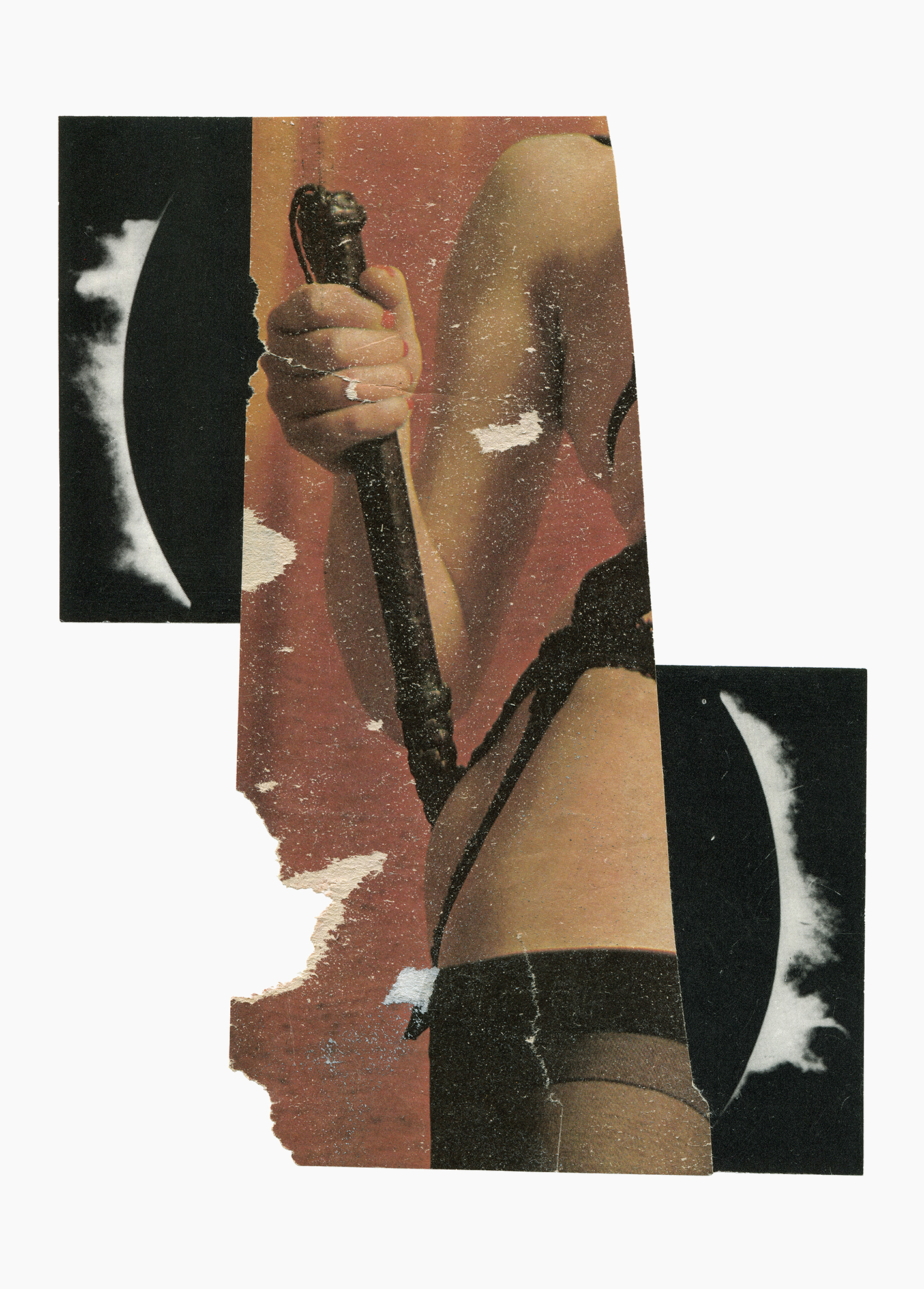 Spell Rider series
(15 cm x 21 cm), collage on paper, 2023 