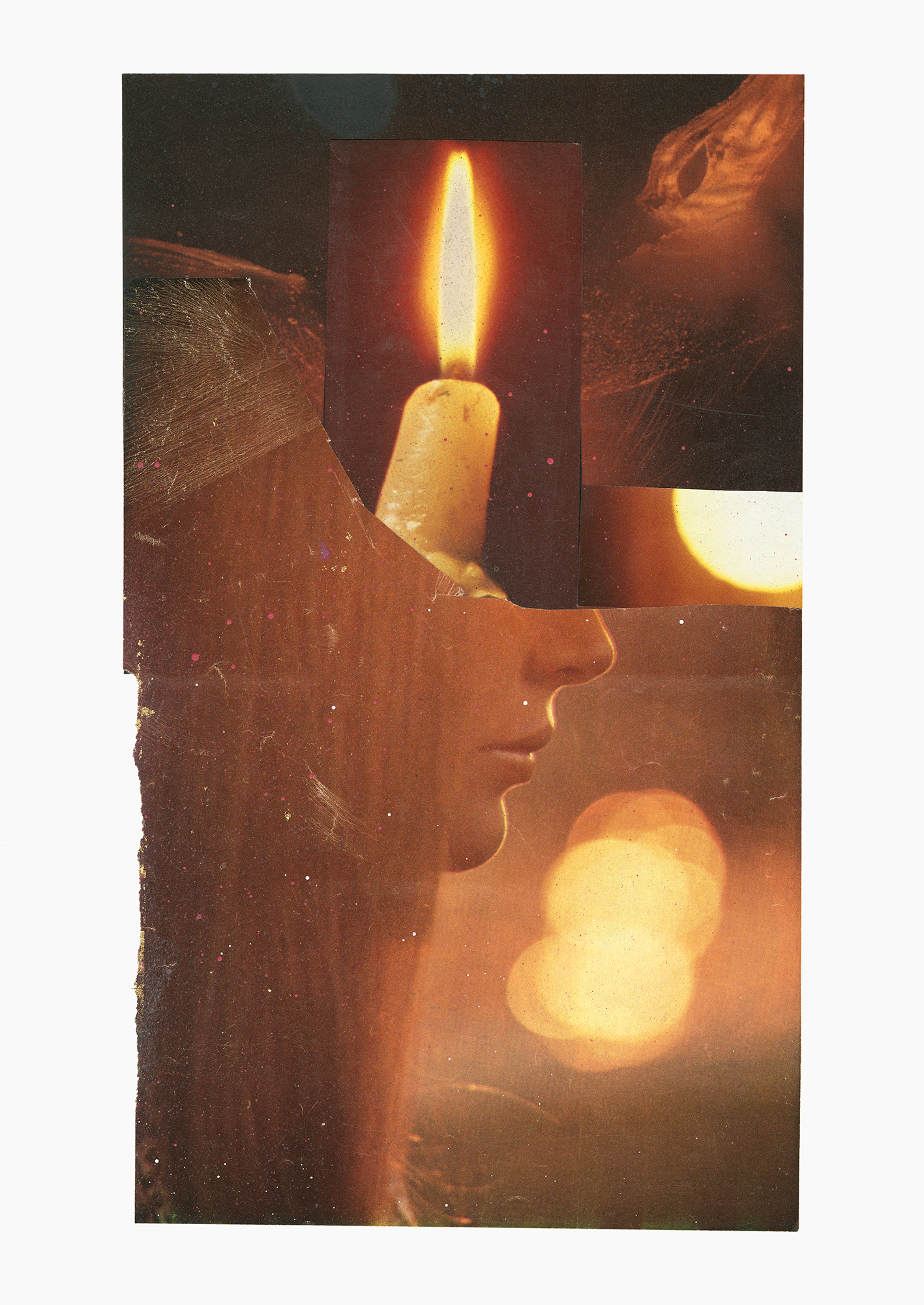 Spell Rider series
(25,5 cm x 33,5 cm), collage, acrylic on paper, 2023 