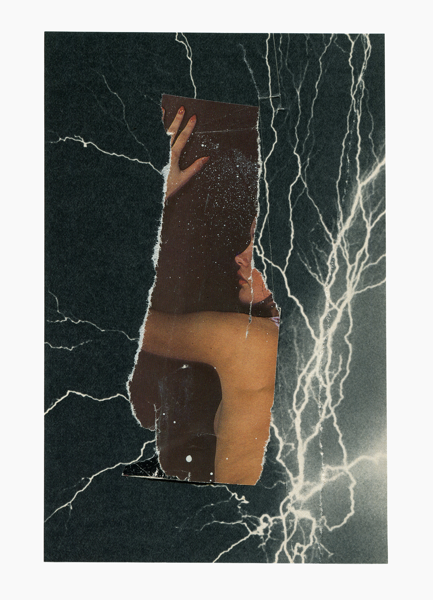 Spell Rider series
(15 cm x 21 cm), collage, acrylic on paper, 2023 