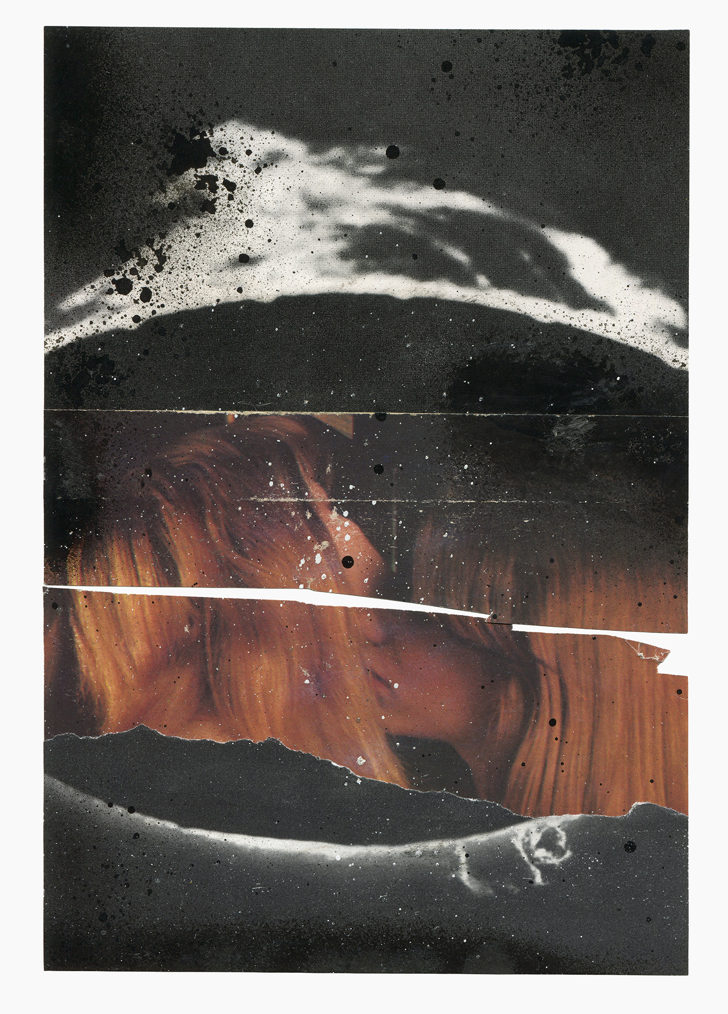 Spell Rider series
(15 cm x 21 cm), collage, acrylic on paper, 2023 