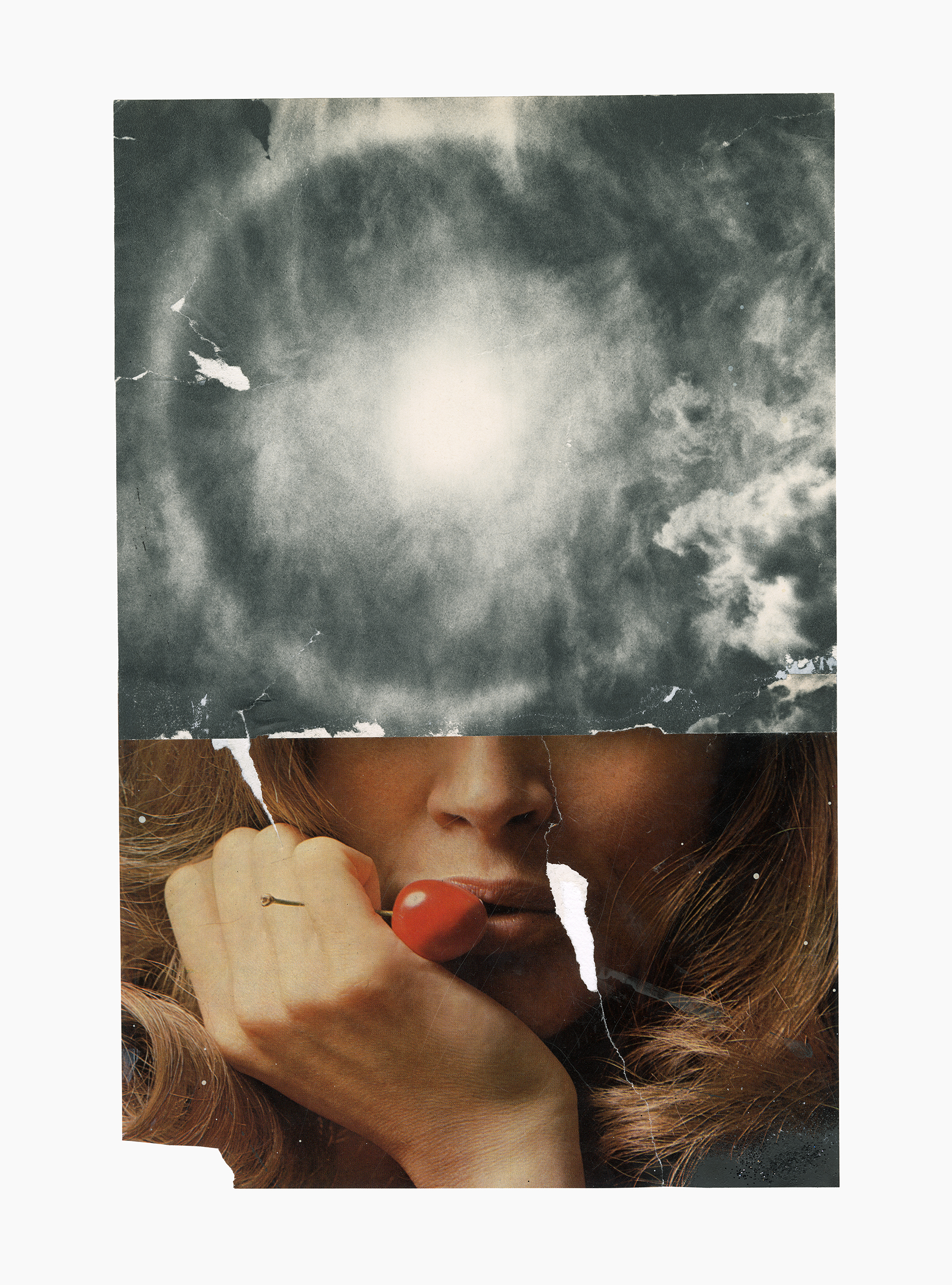 Spell Rider series
(30,5 cm x 41 cm), collage, acrylic on paper, 2024 