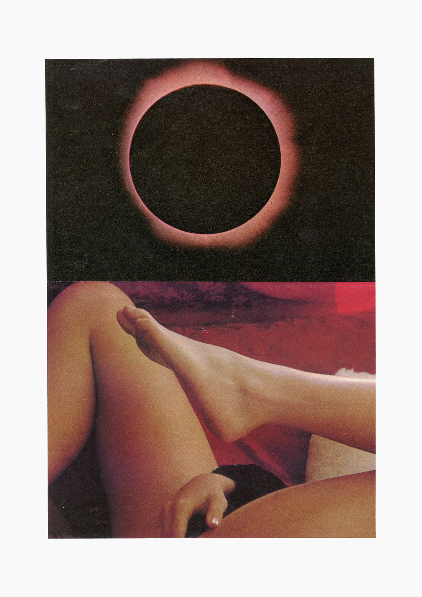 Under Blood Rain In Marble Maze series
(25,5 cm x 36 cm), collage on paper, 2025 