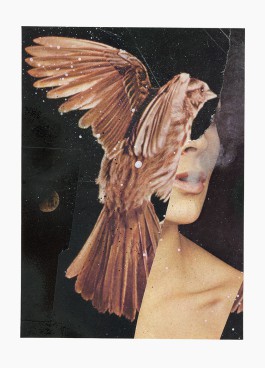 Altar Bodies series
(15 cm x 21 cm), collage, glitter, acrylic on paper, 2025 