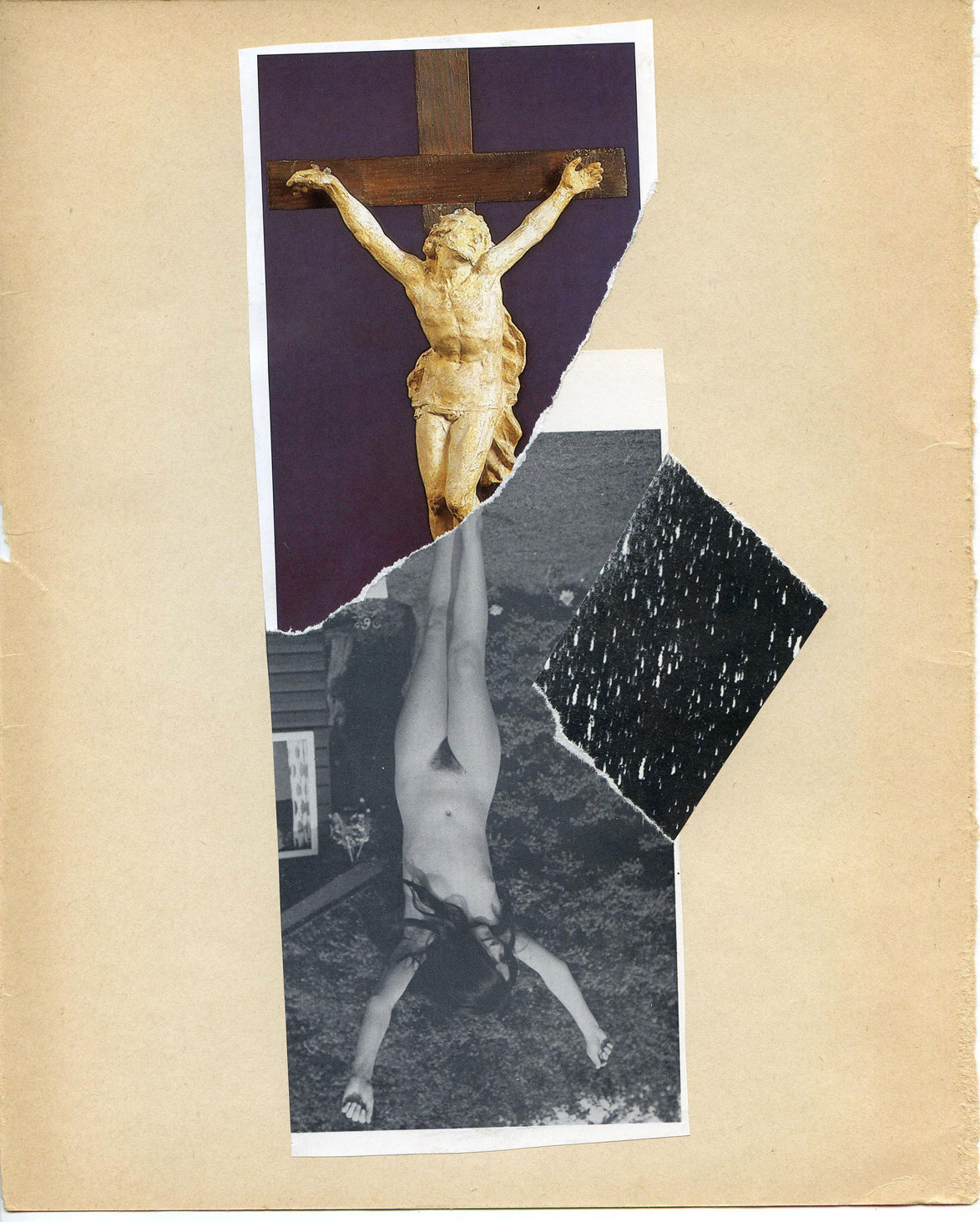 Goddess Fuzz Fantasy series
(32,5 cm x 41 cm), collage on paper, 2011 