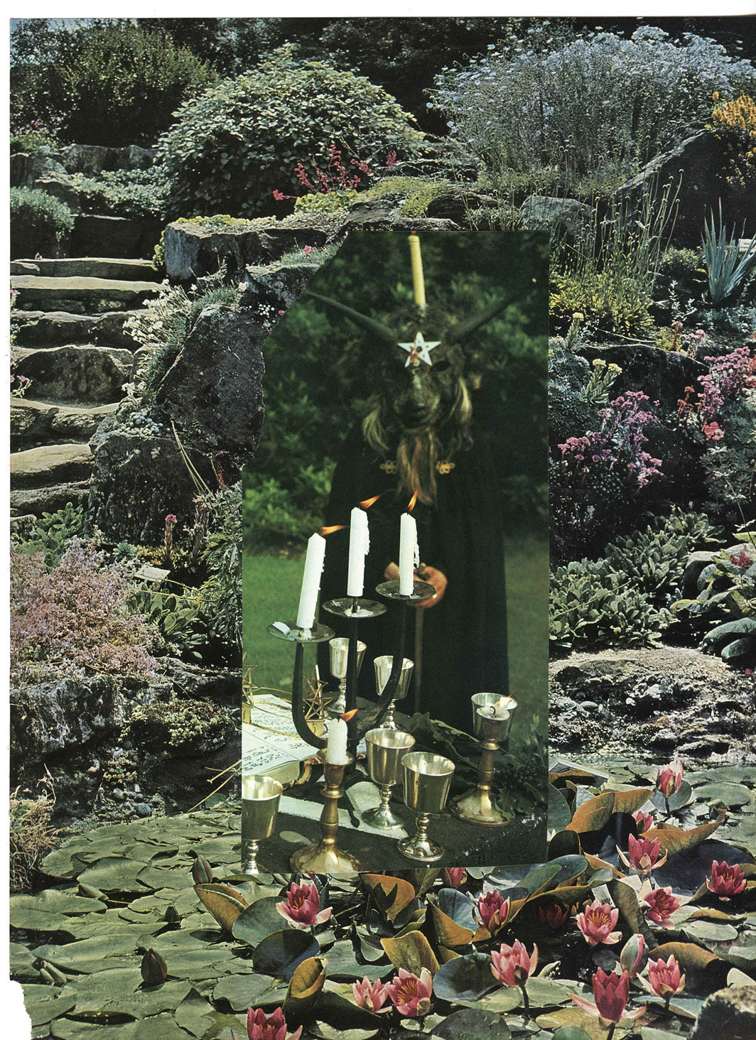 Dirty Liveen
(20 cm x 30 cm), collage on magazine page, 2012 