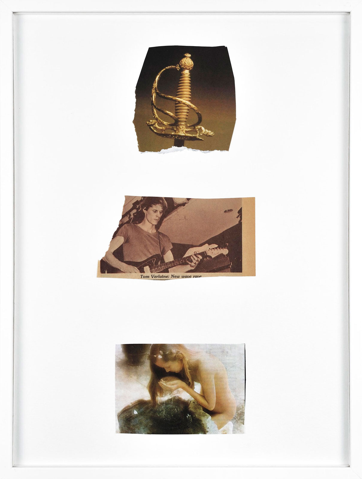 A Sedated Summer Apogee series
(28,5 cm x 38,5 cm), collage on paper, 2012 