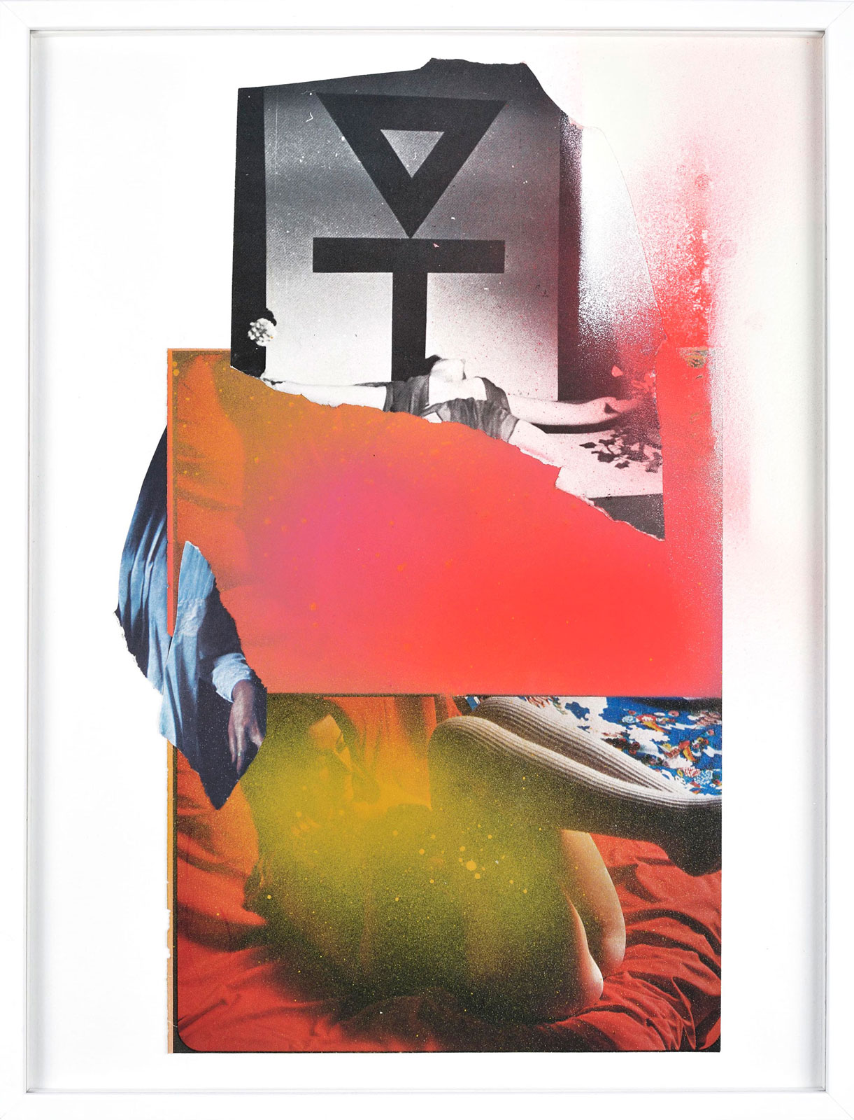 A Sedated Summer Apogee series
(28,5 cm x 38,5 cm), collage, acrylic on paper, 2012 