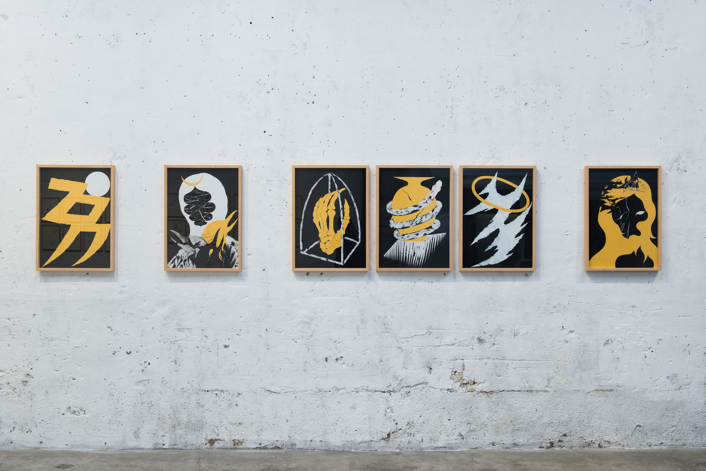 Bruit Blanc
installation view, group show at Topographie de l’Art, Paris, 2018 