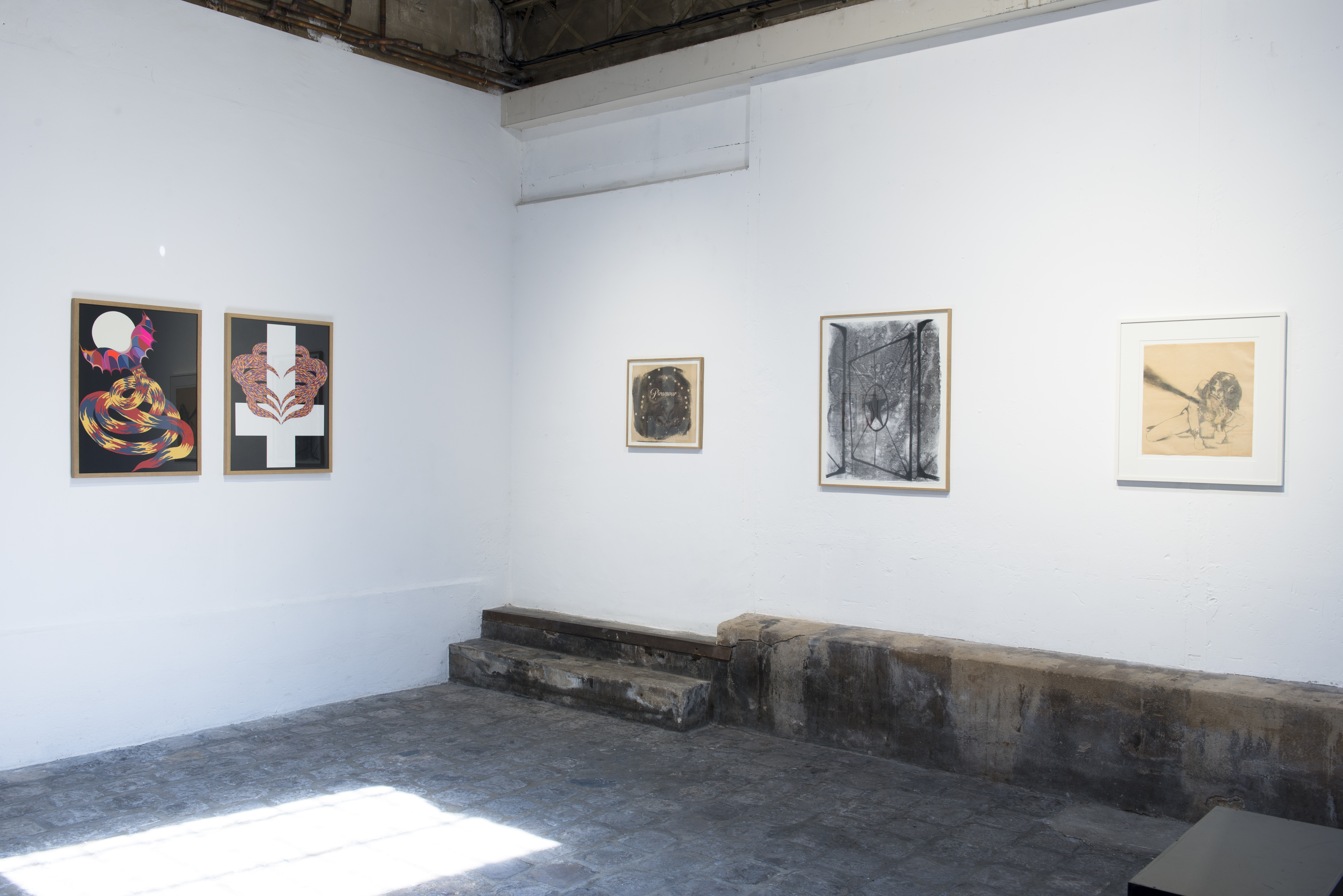 Bruit Blanc
installation view, group show at Topographie de l’Art, Paris, 2018 