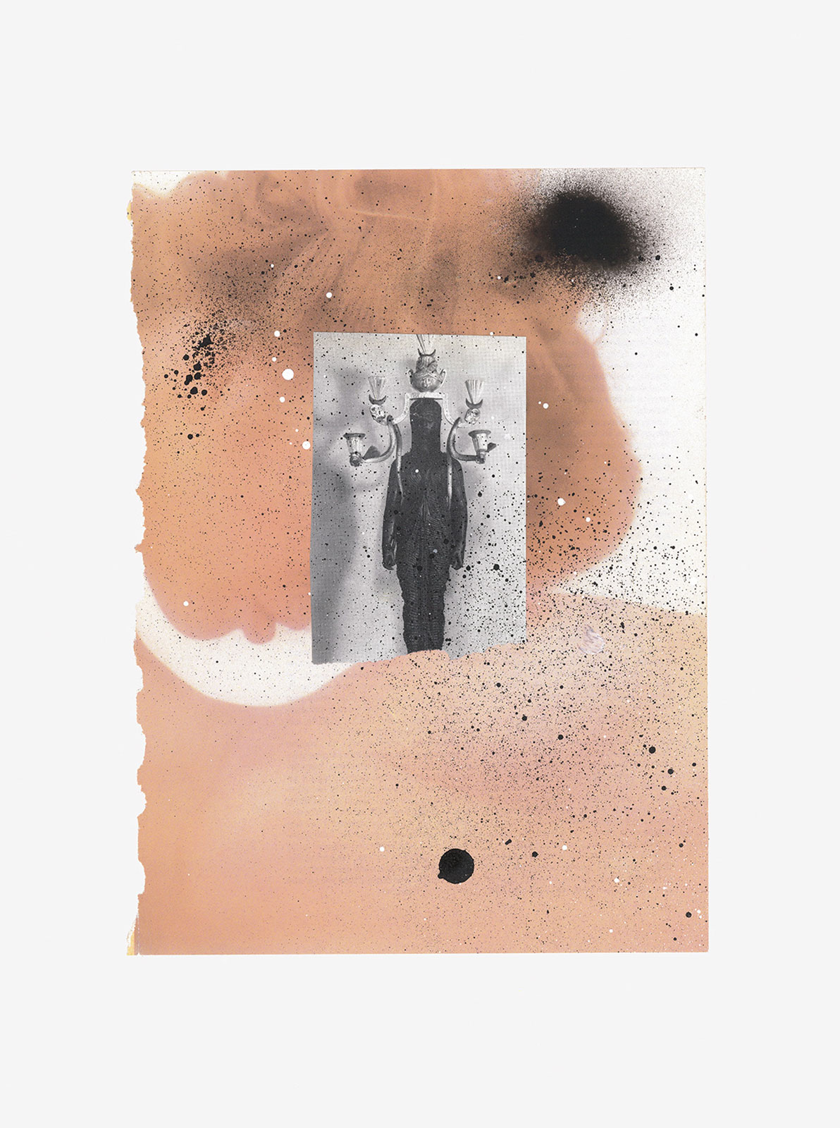 Gutter Magik Revisited series
(30,5 cm x 41 cm), acrylic, collage on paper, 2015 