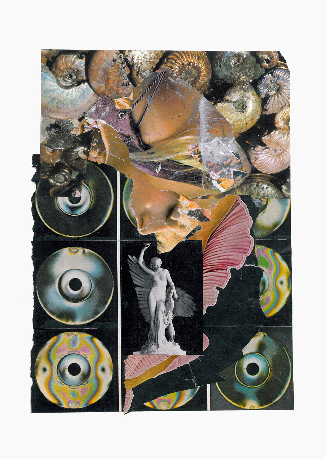 Gutter Magik Revisited series
(25,5 cm x 36 cm), acrylic, collage on paper, 2016 