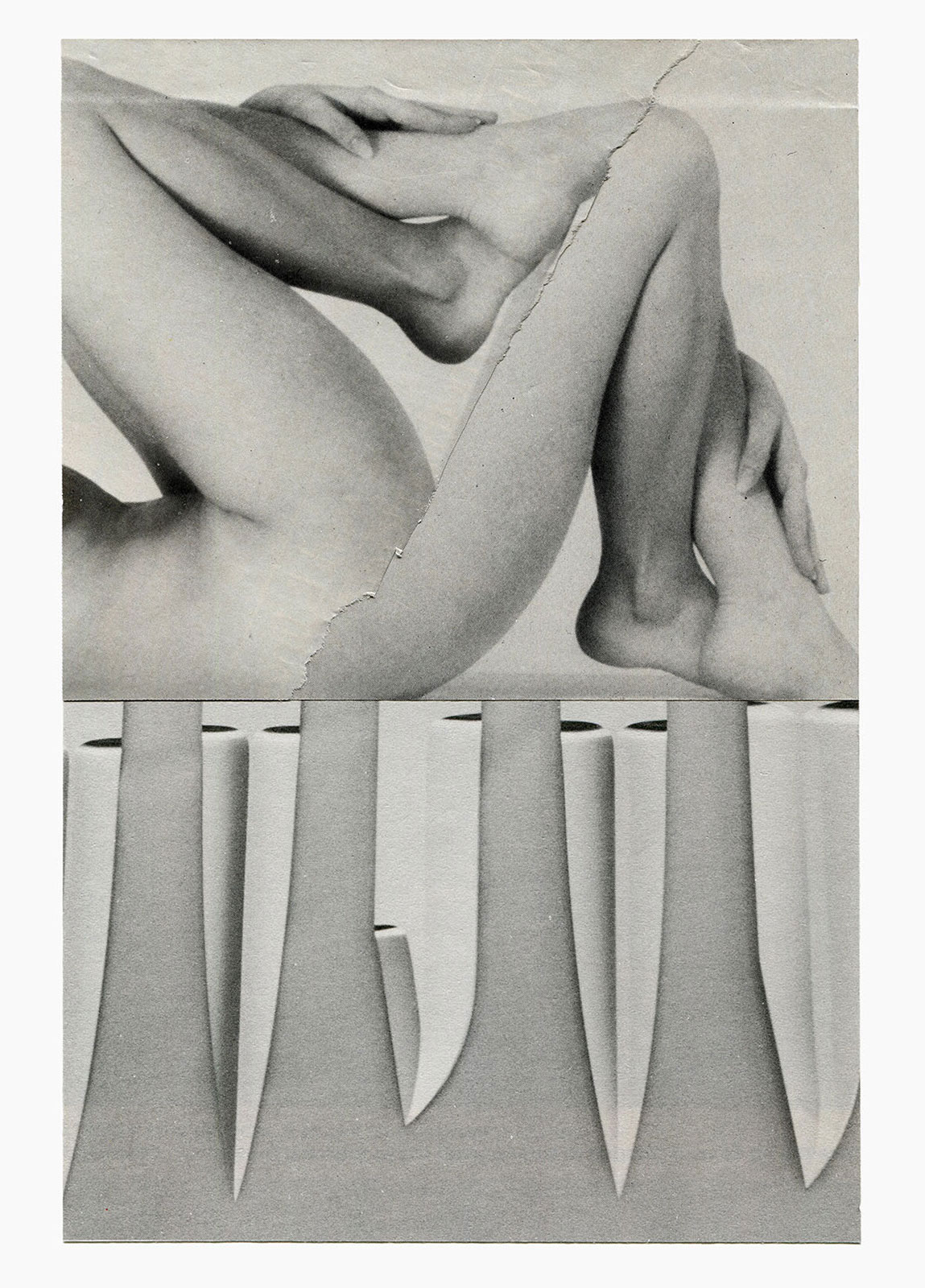 Inner Night series
(15 cm x 21 cm), collage on paper, 2018 