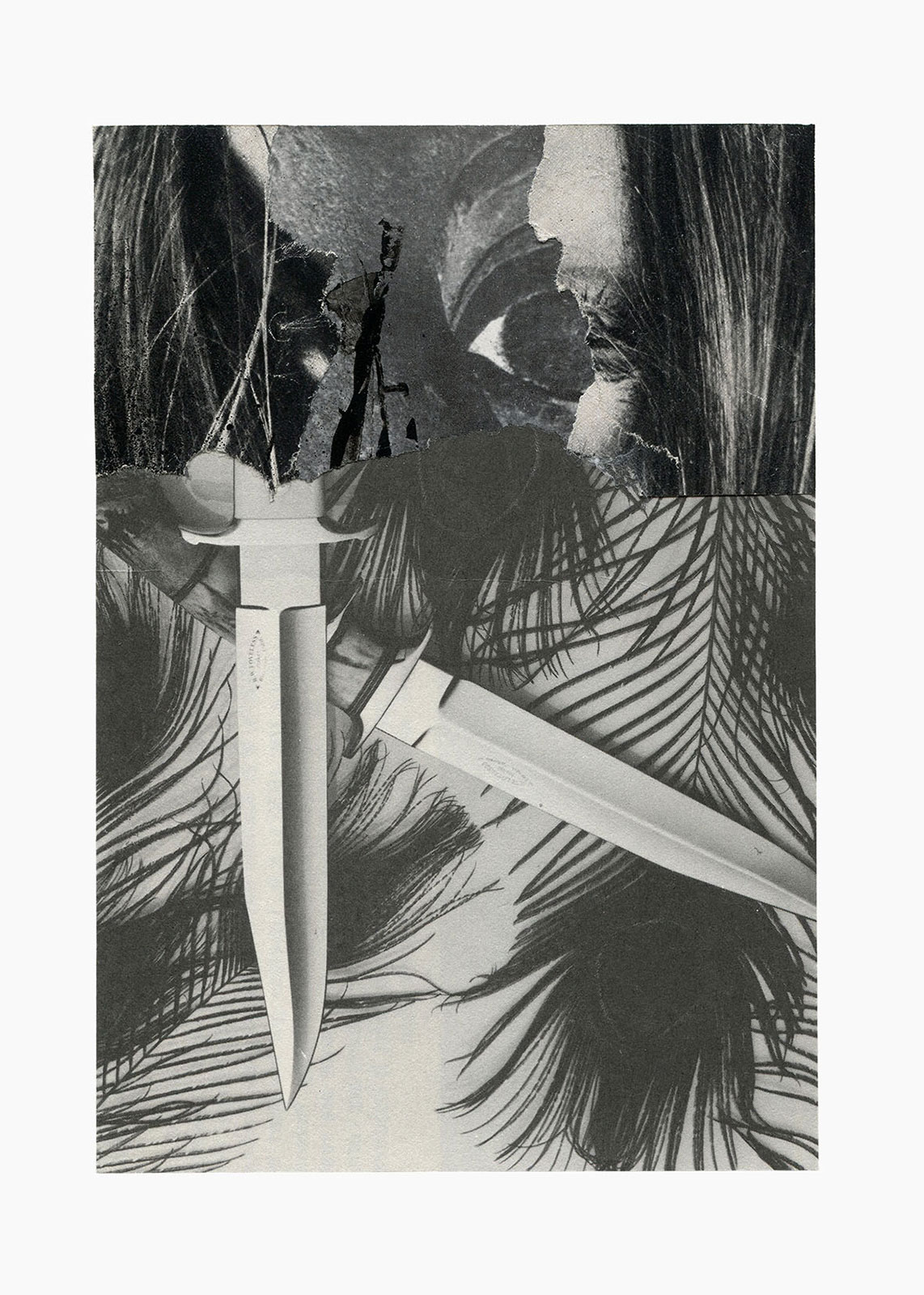 Inner Night series
(15 cm x 21 cm), collage, acrylic on paper, 2018 