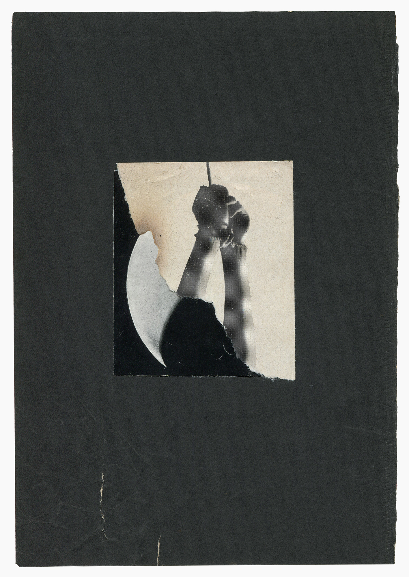 Inner Night series
(15 cm x 21 cm), collage on paper, 2019 