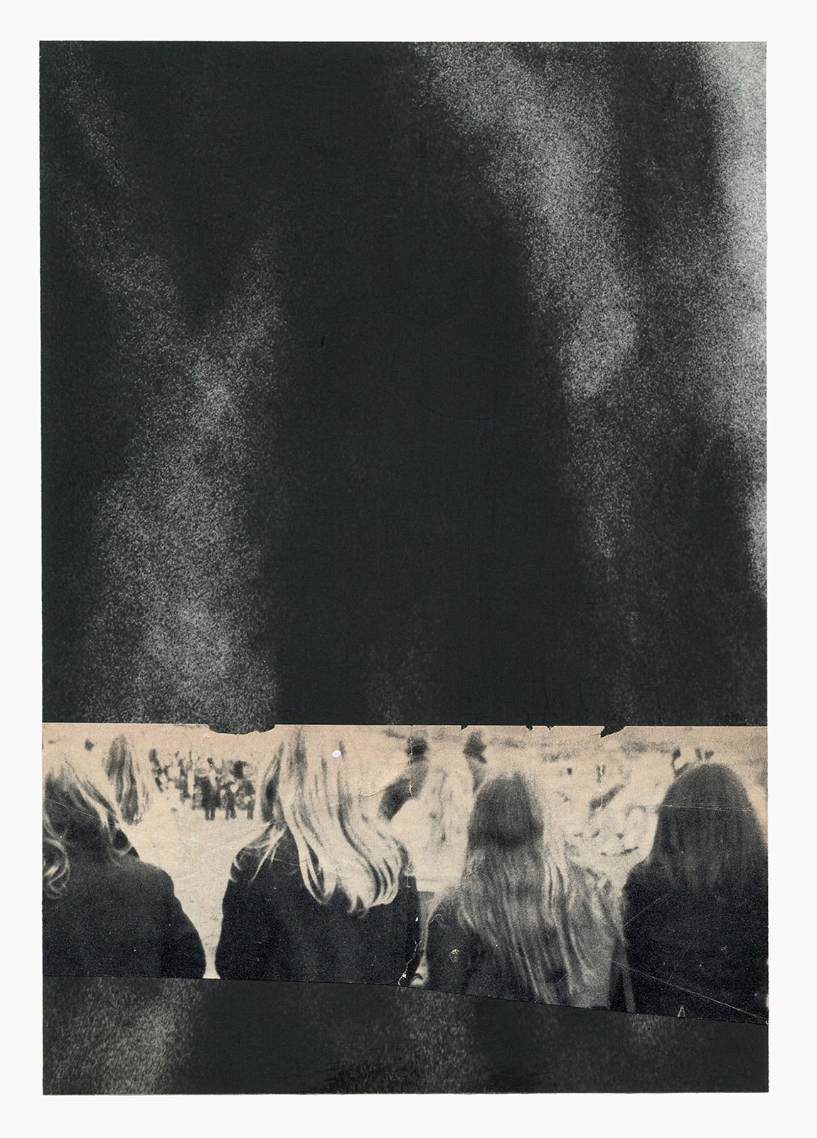 Inner Night series
(15 cm x 21 cm), collage on paper, 2018 