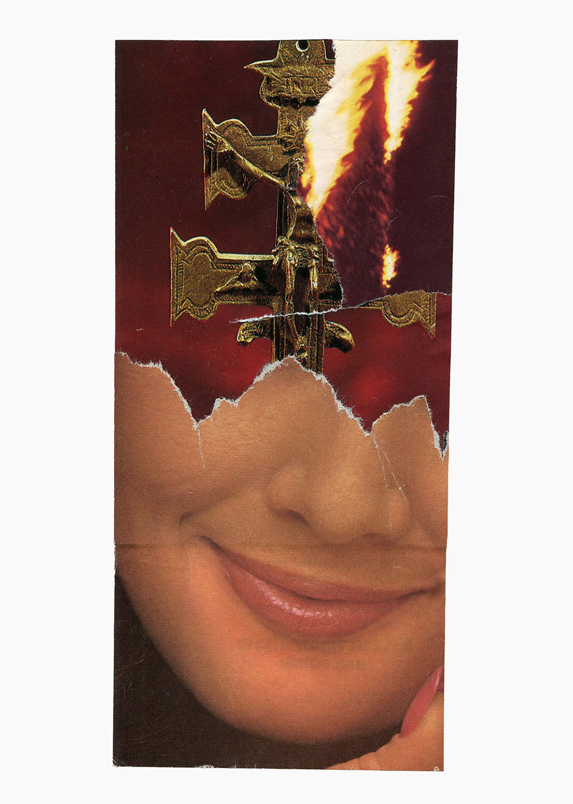 Inner Night series
(15 cm x 21 cm), collage on paper, 2018 