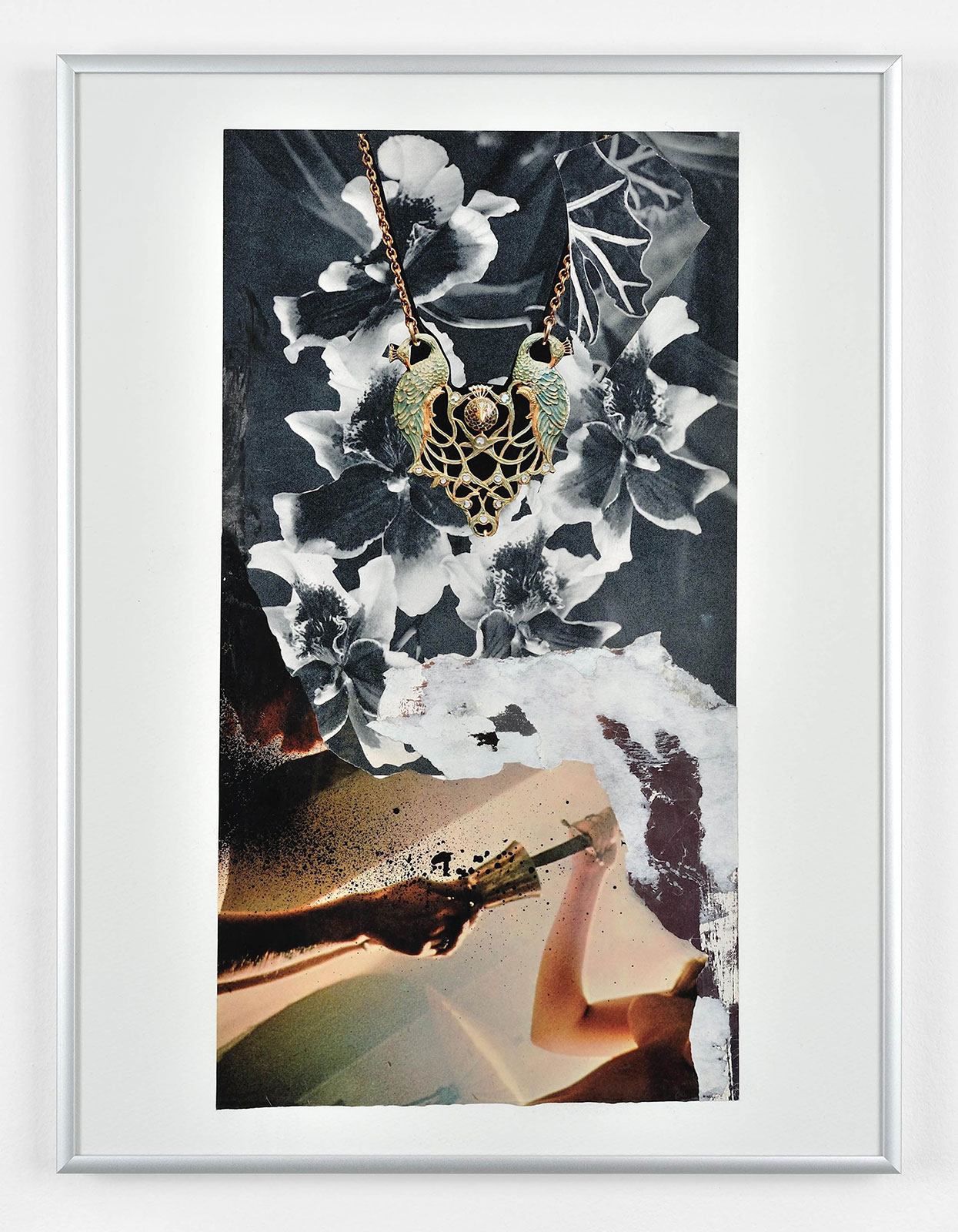 Shattered Illusions ( Of Victory
(30,5 cm x 41 cm), collage, acrylic on paper, 2015 