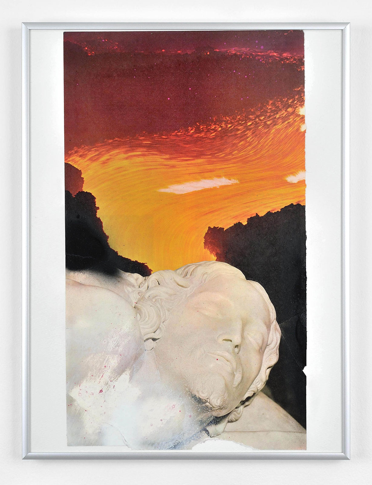 Famous Shiver
(30,5 cm x 41 cm), collage, acrylic on paper, 2015 