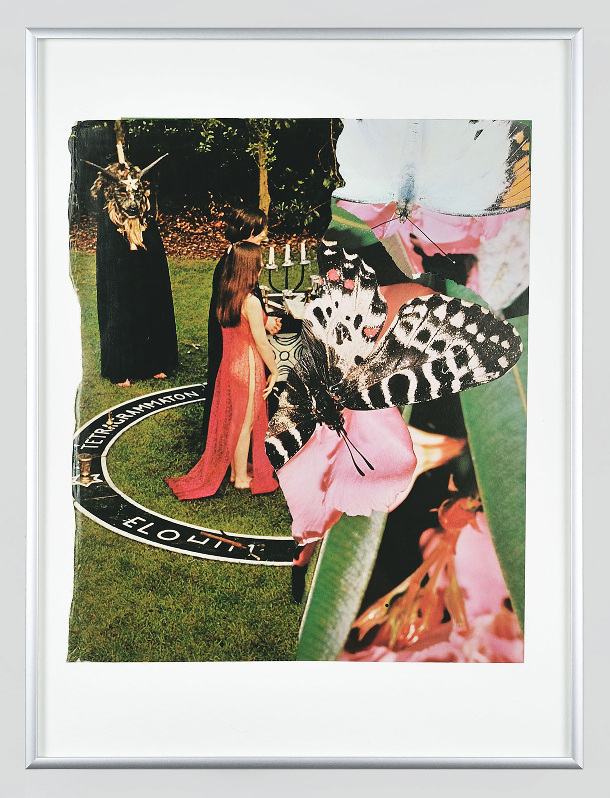 Tiptoe Through The Other Side
(32 cm x 42,5 cm), collage on paper, 2014 