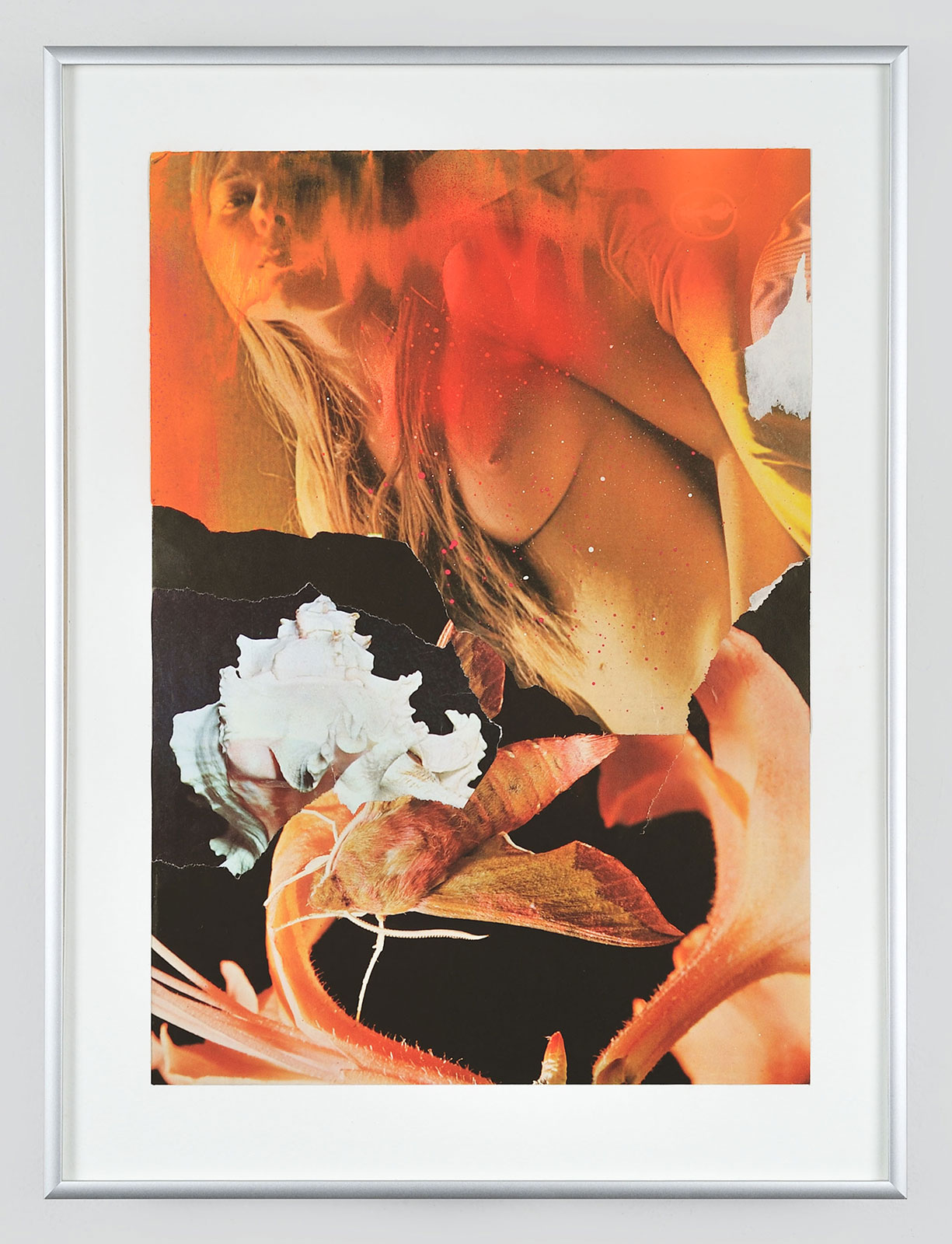 Ho-Hum Eye Of The Fearless Idol
(32 cm x 42,5 cm), collage, acrylic on paper, 2014 