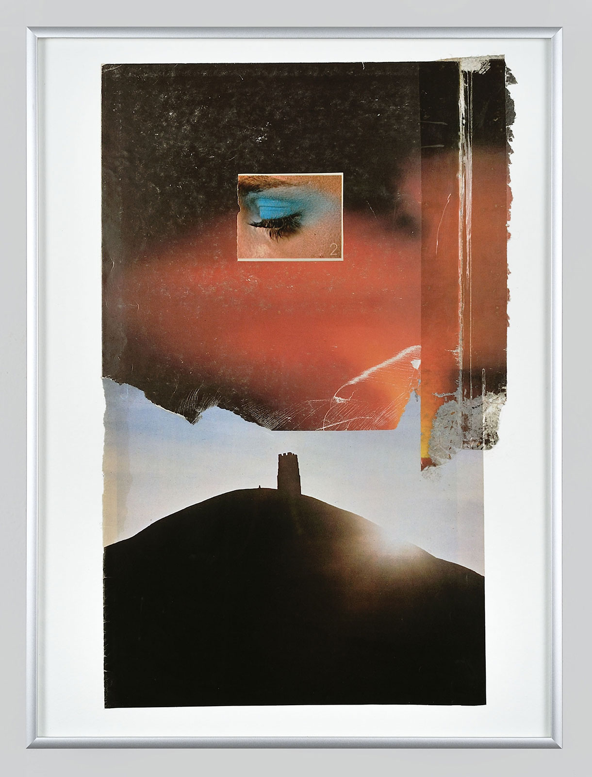 Past -- Present -Forever
(32 cm x 42,5 cm), collage on paper, 2014 