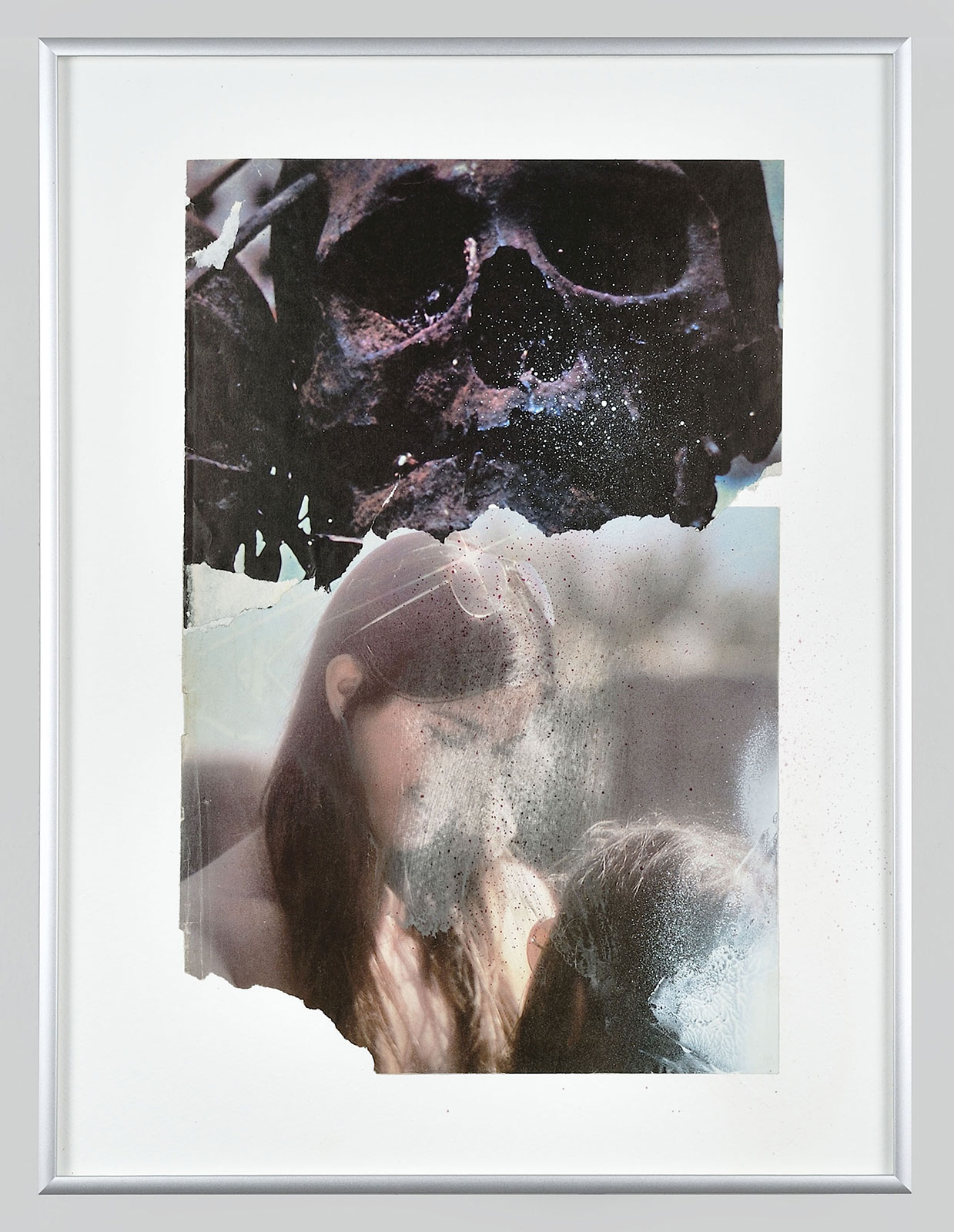 Flowers Of Fascination ( you come to me )
(32 cm x 42,5 cm), collage, acrylic on paper, 2014 