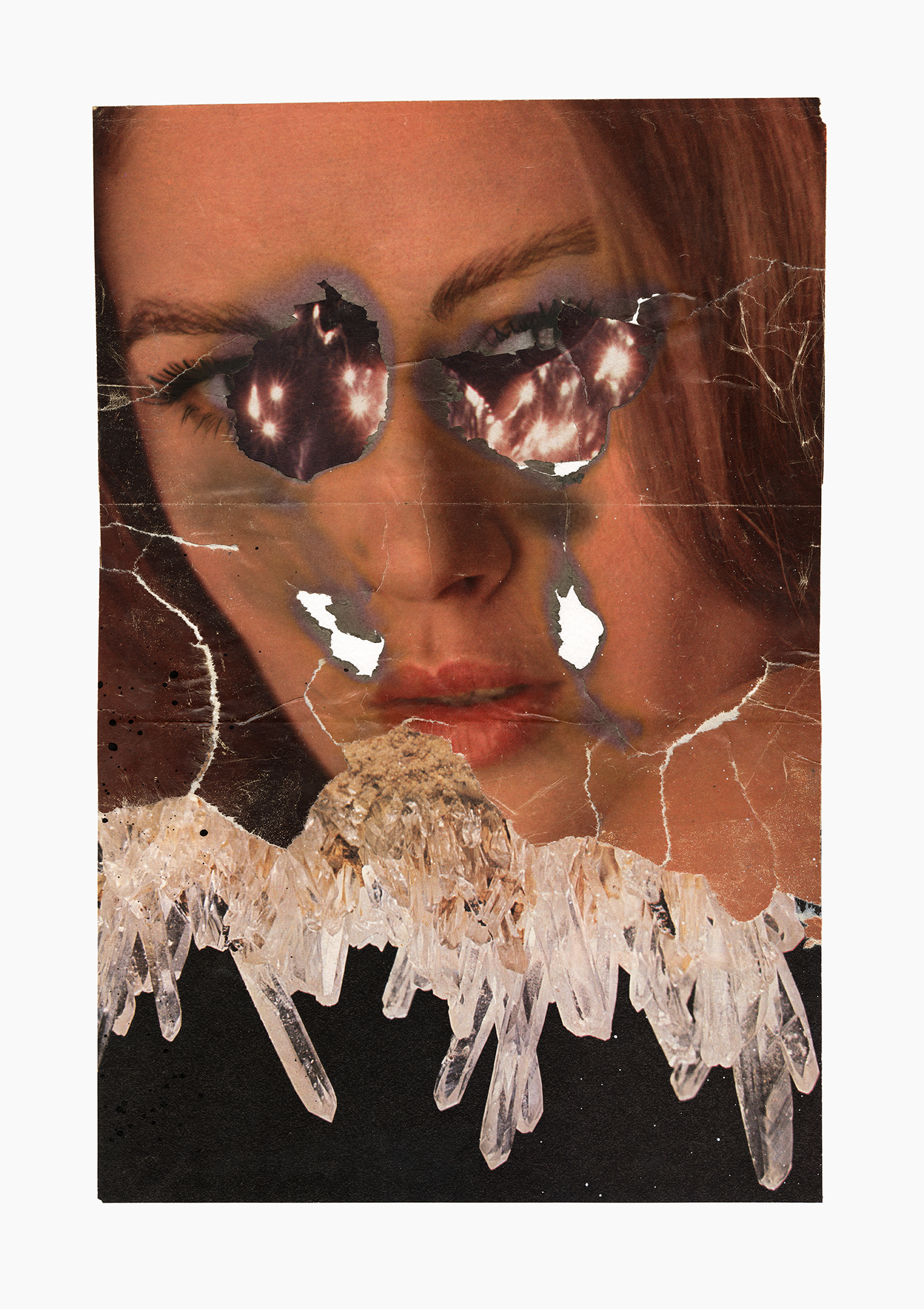 Death Party
(25,5 cm x 35 cm), collage, acrylic on paper, 2020 