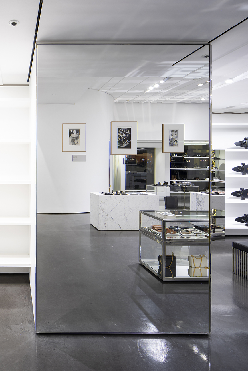 Saint Laurent x Julien Langendorff
installation view, Saint Laurent, Beverly Hills, 2022 