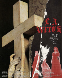 L.A. Witch US tour flyer
art direction & illustration, 2026 